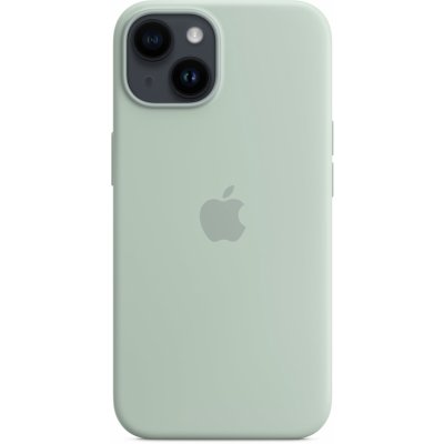 Apple iPhone 14 Silikonový kryt s MagSafe dužnatkově modrý MPT13ZM/A – Zboží Mobilmania