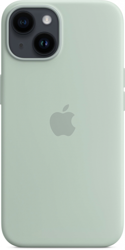Apple iPhone 14 Silikonový kryt s MagSafe dužnatkově modrý MPT13ZM/A