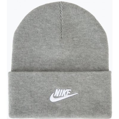 Nike Zimní čepice Peak Futura Beanie dark grey heather/white – Hledejceny.cz
