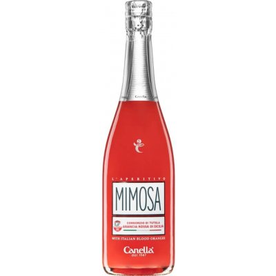 Canella Mimosa cocktail sicilský krvavý pomeranč 5 % 0,75 l (holá láhev) – Hledejceny.cz