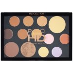 Makeup Revolution Pro HD Amplified Palette The Face Works Medium Dark multifunkční paleta 15 g – Hledejceny.cz