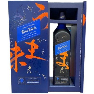 Johnnie Walker Blue Label Elusive Umami 43% 0,7 l (kazeta) – Zboží Mobilmania