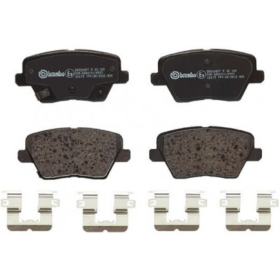 Sada brzdových destiček BREMBO P30109 – Hledejceny.cz