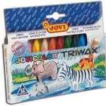 JOVI Pastelky voskové trojhranné 12ks JUMBO 973/12 – Zbozi.Blesk.cz