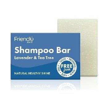 Friendly Soap přírodní mýdlo na vlasy Levandule a Tea tree 95 g