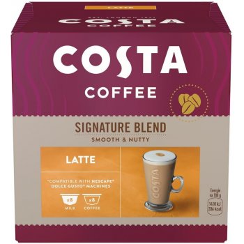 Costa Coffee Signature Blend Latte 8 porcí