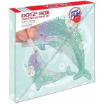 DIAMOND DOTZ DOTZIES Diamantové malování Tanec delfínů DBX059 28 x 28 cm – Hledejceny.cz
