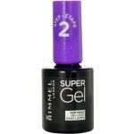 Rimmel London Super Gel Top Coat Lak na nehty 12 ml – Zboží Mobilmania