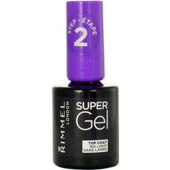 Rimmel London Super Gel Top Coat Lak na nehty 12 ml