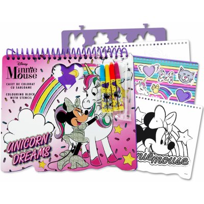 TOYCOMPANY Kreativní a zábavní sešit sada Minnie Mouse – Hledejceny.cz