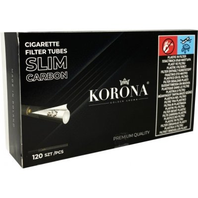 Korona Dutinky Slim Carbon 120 ks – Zboží Mobilmania