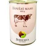 Bohemia Pet Food Hovězí maso ve vlastní šťávě 400 g – Sleviste.cz