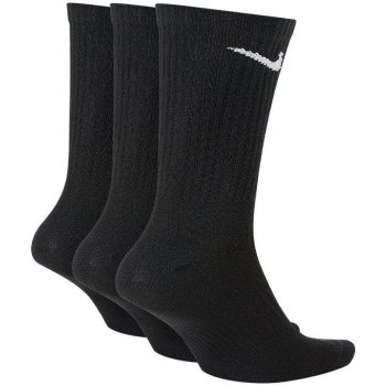 Nike ponožky Everyday Crew 3Pack Black Černá