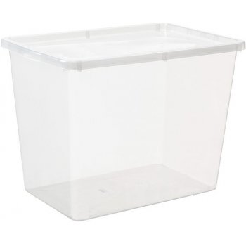 Plast Team Úložný box 80 l 59,5 x 39,5 x 43 cm Basic box čirý