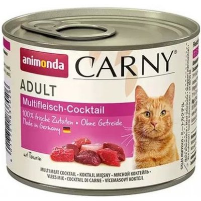 Carny cat Adult multimäsový koktail 6 x 0,2 kg