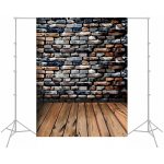 Fotověci Fotoplátno Fotopozadí Tematické Fotografické Vinylové Imitace Zdi Cihel Kamene Wall Photo Industriální Pozadí 1,5 x 2m - Výběr Variant Varianta: 6 – Zboží Mobilmania