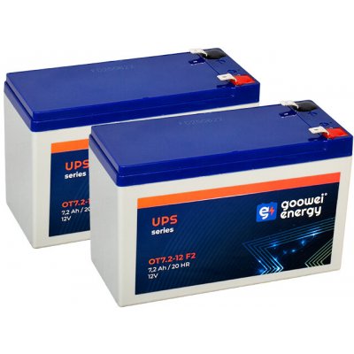 GOOWEI ENERGY 12V 7Ah OT7-12 F2 – Zbozi.Blesk.cz