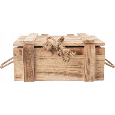 Orion Dřevěná dárková truhla, 30 x 21 x 12 cm – Hledejceny.cz