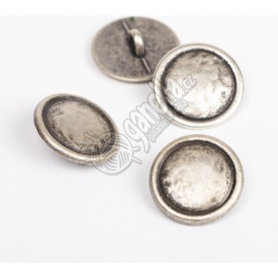 Knoflík Drops 529 Loop (silver) 20mm – Zboží Dáma
