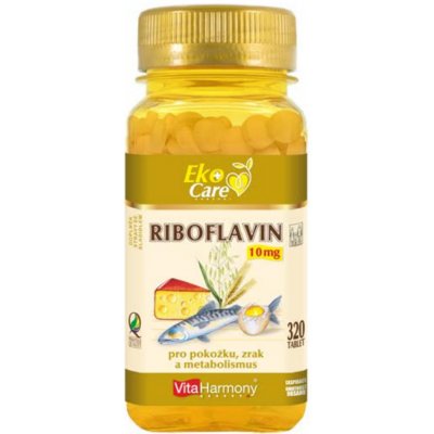 Vita Harmony VE Riboflavin vitamín B2 10 mg 320 tablet – Zbozi.Blesk.cz