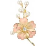 Amparo Miranda Brož Flower AM517 – Zboží Dáma