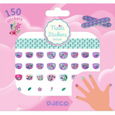 Djeco Samolepky na nehty Květiny – Sleviste.cz