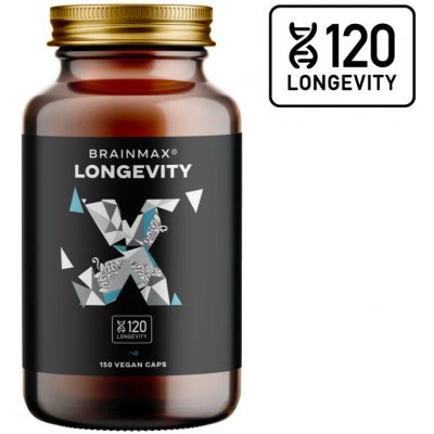BrainMax Longevity 150 rostlinných kapslí – Hledejceny.cz