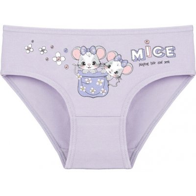 Evona dívčí kalhotky K840 myšky fialová – Sleviste.cz