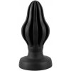 Anální kolík Anos Super Soft Butt Plug Black 15,8 cm