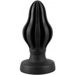 Anos Super Soft Butt Plug Black 15,8 cm