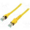 síťový kabel Harting 09488547745020 Patch, S/FTP, 6a, licna, Cu, PUR, 2m, žlutý