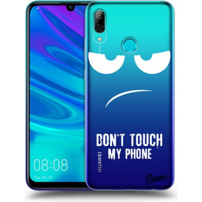 Pouzdro Picasee silikonové Huawei P Smart 2019 - Don't Touch My Phone čiré – Zboží Mobilmania