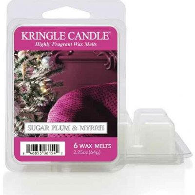 Kringle Candle Sugar Plum & Myrrh Vonný Vosk 64 g – Hledejceny.cz