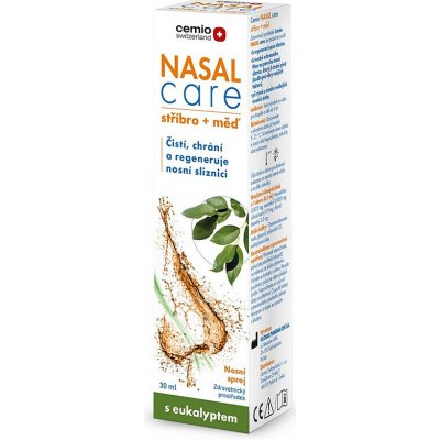 Cemio NASAL care stříbro + měď 30 ml – Hledejceny.cz