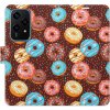 Pouzdro a kryt na mobilní telefon Honor iSaprio s kapsičkami na karty - Donuts Pattern - Honor 200 Lite