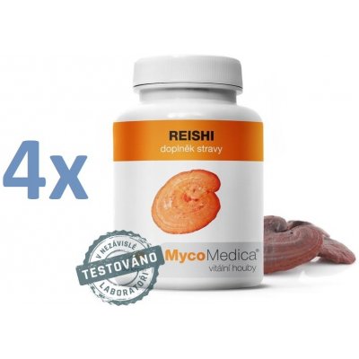 MycoMedica Reishi 4 x 90 kapslí – Zbozi.Blesk.cz