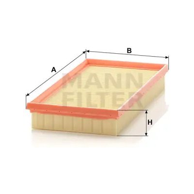 MANN FILTER Vzduchový filtr C 3083 – Hledejceny.cz