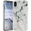 Pouzdro a kryt na mobilní telefon Samsung Pouzdro Marble TPU Samsung Galaxy A31 Bílé