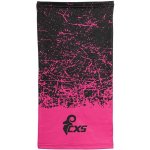 CXS šátek multifunkční Lory černá/růžová – Zboží Mobilmania