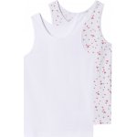 lupilu dívčí košilka s BIO bavlnou, 2 kusy bílá – Zboží Dáma