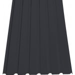 Satjam trapezový plech SAT 18 NP 0,6 mm alumat RAL 9005 – Sleviste.cz