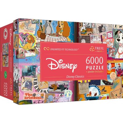 TREFL UFT Velká kniha Disney 6000 dílků – Hledejceny.cz