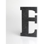 Domovní číslo popisné Břidlice BELWE - písmeno "E"