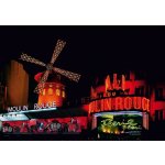 KUPSI-TAPETY FTxxl0171 Obrazová fototapeta na zeď čtyřdílná noční život v Moulin Rouge 360 x 270 cm – Hledejceny.cz