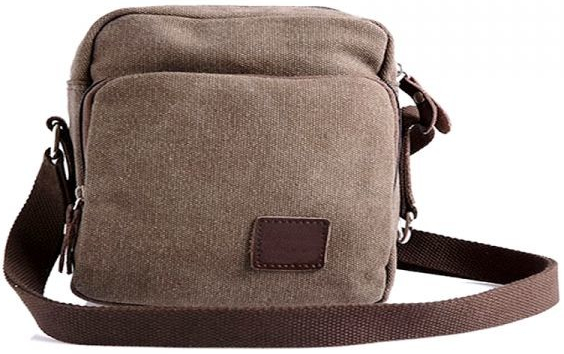 Pánská taška crossbody hnědá F6325