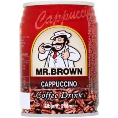 Mr.Brown cappuccino 6 x 240 ml – Hledejceny.cz