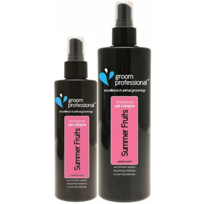 Groom Professional Summer Fruits Cologne Parfémovaná voda pro psy s vůní letních květin a bobulí 200 ml – Zbozi.Blesk.cz
