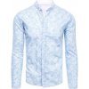 Pánská Košile Dstreet pánská košile modrá DX2302