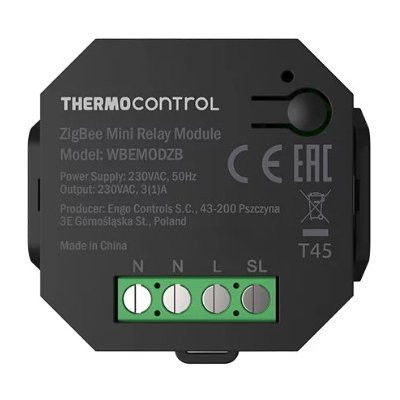 Thermo Control TC MOD700 ZigBee pro svorkovnici