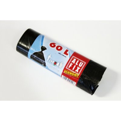 Alufix Economy 60l 13µm 20ks černé – Zboží Mobilmania